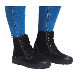 Timberki Trapery Boots 7-84967 Negro