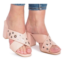 Zapatillas rosa de tacón alto Make A Move