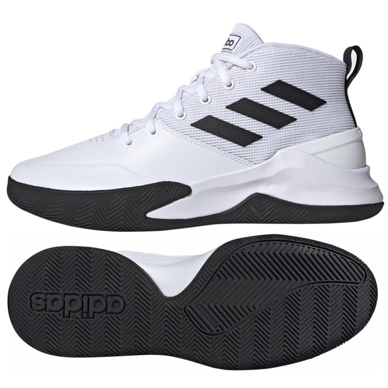 Zapatillas de baloncesto adidas Ownthegame M EE9631 blanco blanco