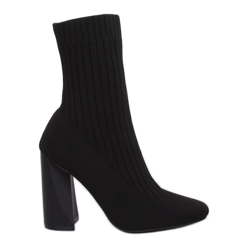 Black X8037 Botas de calcetín negras negro amarillo Black X8037 Botas de calcetín negras negro amarillo