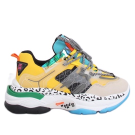 Deportivas amarillas LA65P multicolor