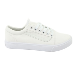 Zapatillas AlaVans Atletico 18081 con cordones blanco