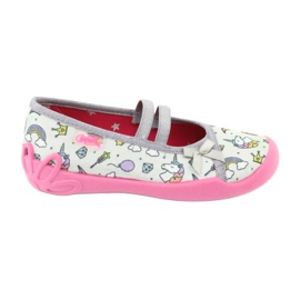 Calzado infantil befado 116X266 rosado gris