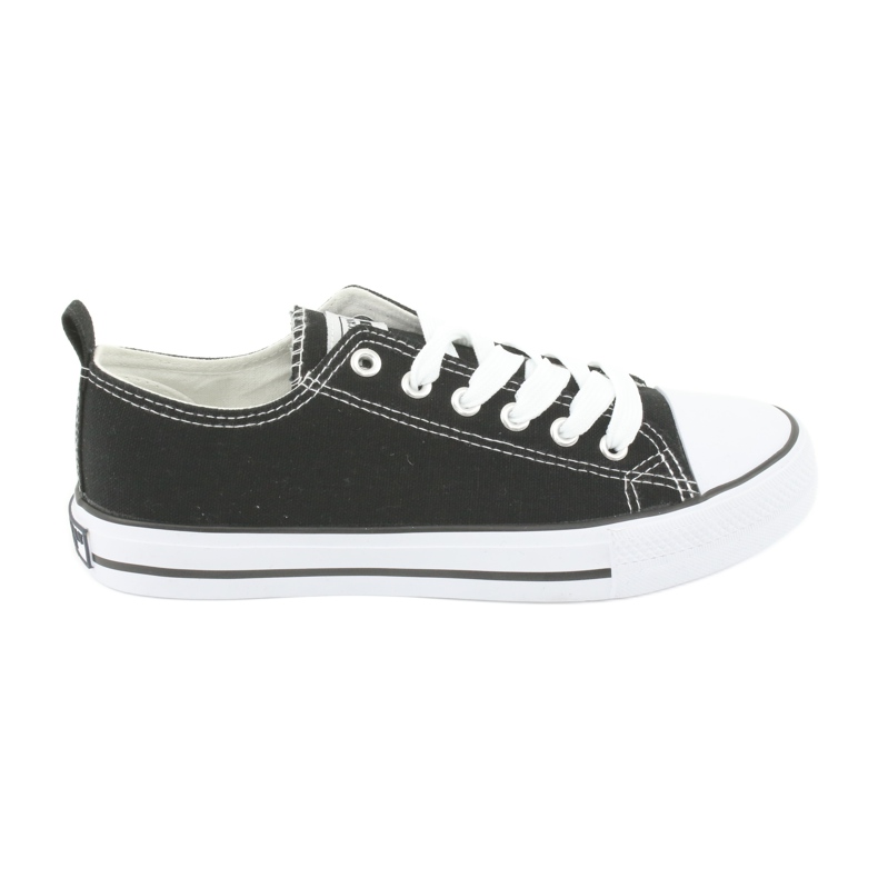 American Club Zapatillas clásicas empatadas lh04/22 negros