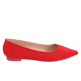 Bailarinas puntiagudas rojas A822 Red rojo