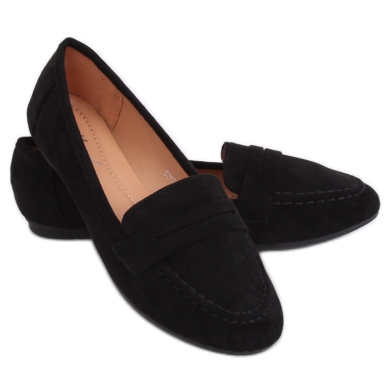 Mocasines de mujer negros B2030 Black