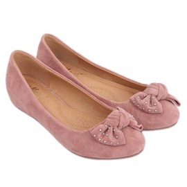 Bailarinas cuña rosa FM217-13 Rosa
