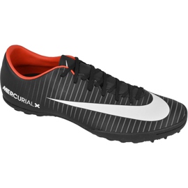 Zapatillas de fútbol Nike MercurialX Victory Vi Tf M 831968-002 multicolor negro