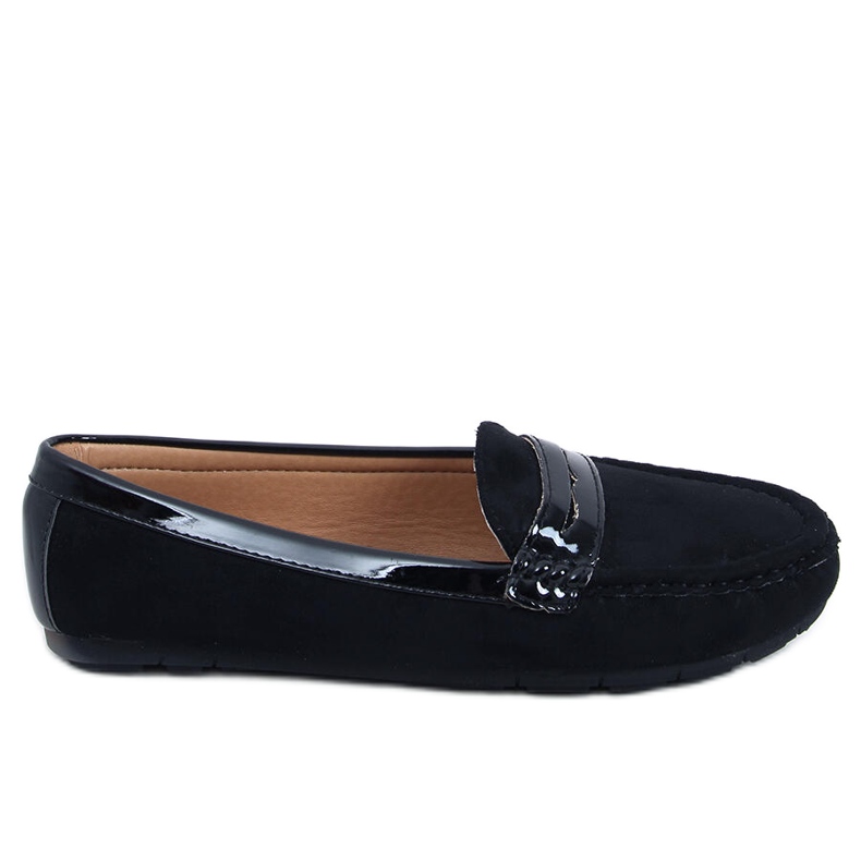 Mocasines negros de mujer FM2958-3 Black