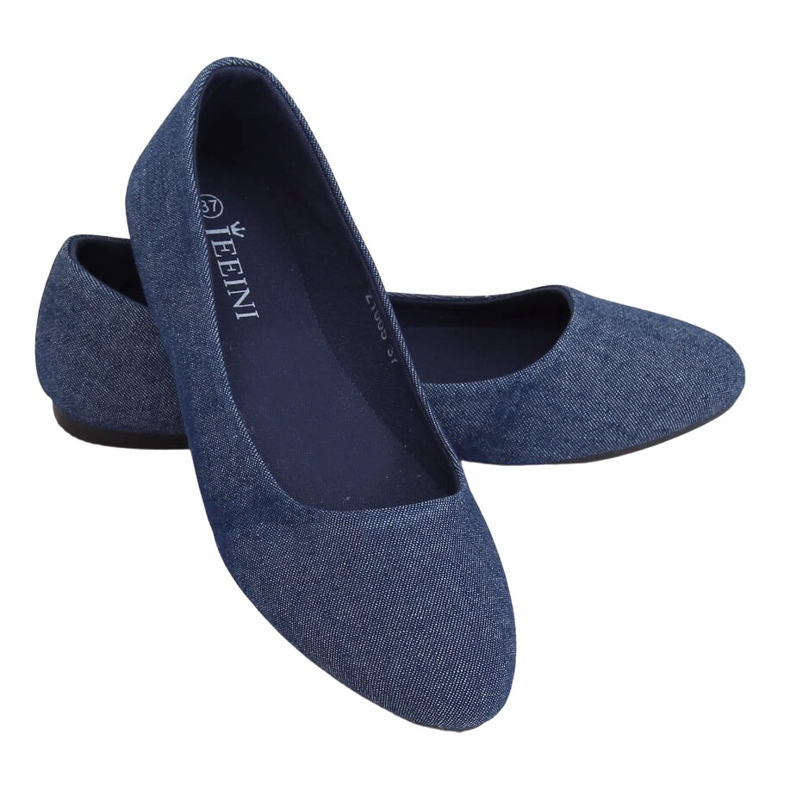 Bailarinas lisas azul marino Z1005 Navy