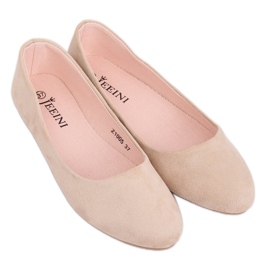 Bailarinas lisas beige Z1005 Beige