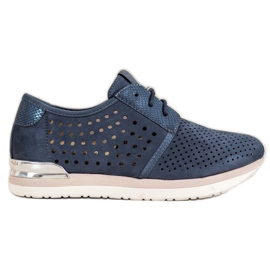Aclys Zapatos azul marino calados Aclys Zapatos azul marino calados
