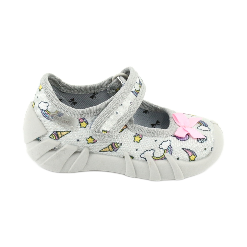 Calzado infantil befado 109P199 gris multicolor