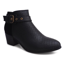 Botines negros Jodhpur LM-651