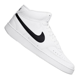Calzado Nike Court Vision Mid M CD5466-101 blanco