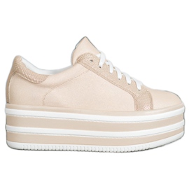 Seastar Zapatillas en la plataforma de moda marrón