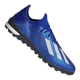 Zapatillas Adidas X 19.1 Tf M EG7136 azul azul