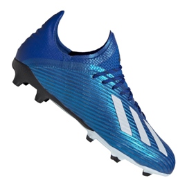 Zapatillas Adidas X 19.1 Fg Jr EG7164 azul azul