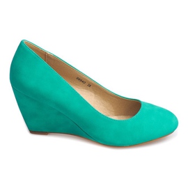 Bombas de cuña 99940 verde