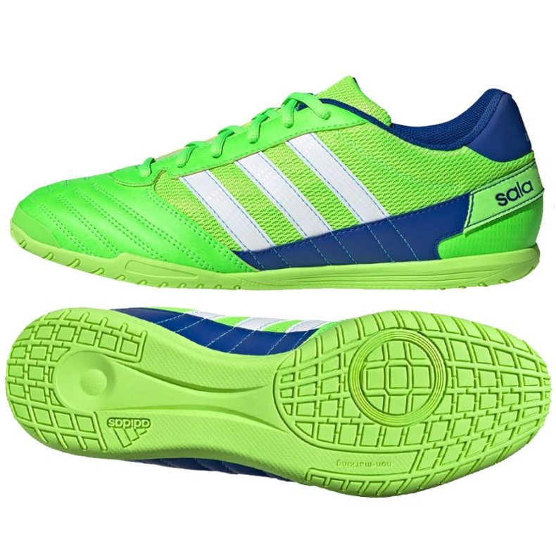 Zapatos de interior adidas Super Sala In M FV2564 verde verde