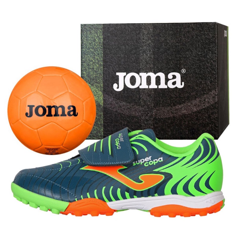 Botas de fútbol Joma Super Copa Jr 2017 Tf Jr SCJS.2017.TF azul azul Botas de fútbol Joma Super Copa Jr 2017 Tf Jr SCJS.2017.TF azul azul