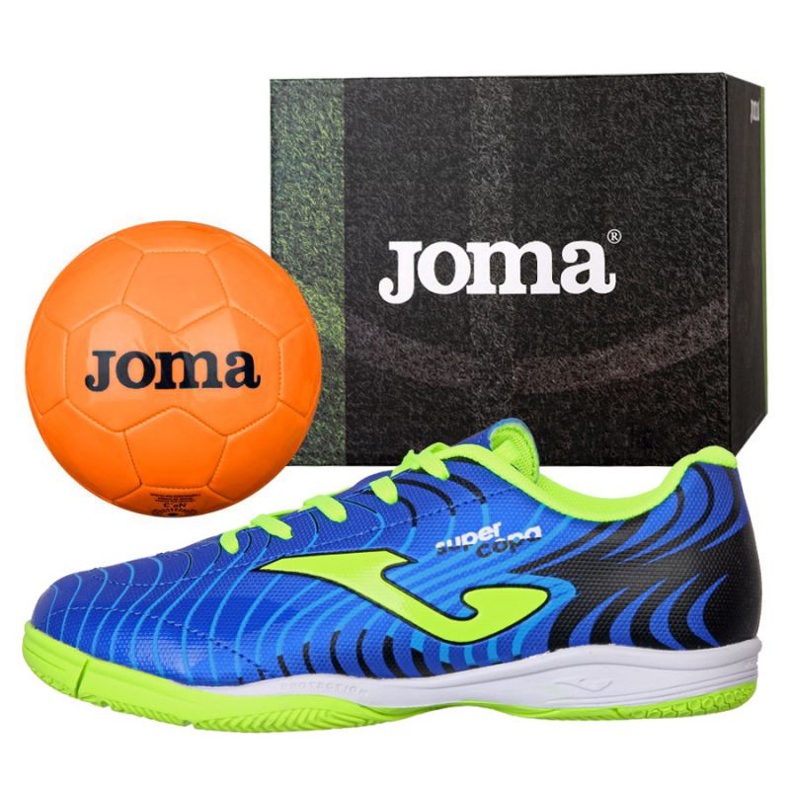 Zapatos de interior Joma Super Copa Jr 2004 In Jr SCJS.2004.IN azul azul