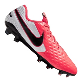 Botas de fútbol Nike Legend 8 Elite Fg M AT5293-606 multicolor naranjas y tintos