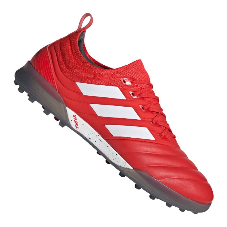 Botas de fútbol adidas Copa 20.1 Tf M G28634 rojo rojo