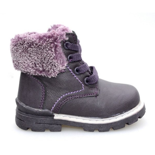Botas moradas para niños violeta