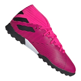 Zapatillas Adidas Nemeziz 19.3 Tf Jr F99944 rosado multicolor