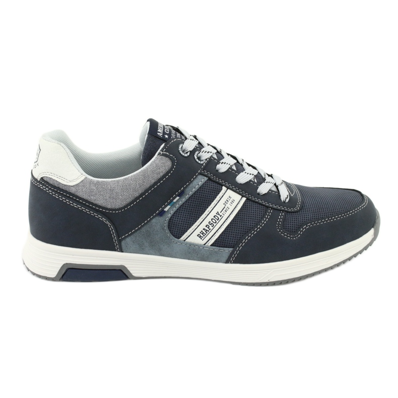 Zapatillas deportivas de hombre ADI American Club RH01 azul marino azul gris
