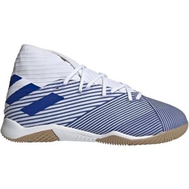 Zapatos de interior adidas Nemeziz 19.3 In Jr EG7241 multicolor blanco