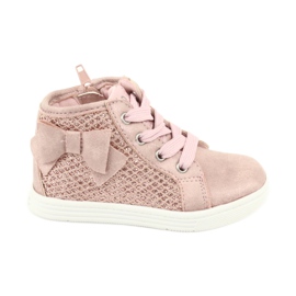 Botas deportivas de niña American Club GC17 rosa