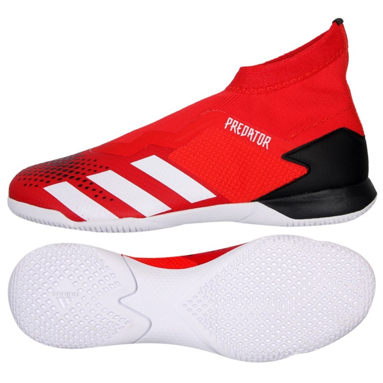 Zapatos de interior adidas Predator 20.3 Ll In M EE9572 rojo rojo