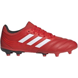 Botas de fútbol adidas Copa 20.3 Fg M G28551 rojo rojo