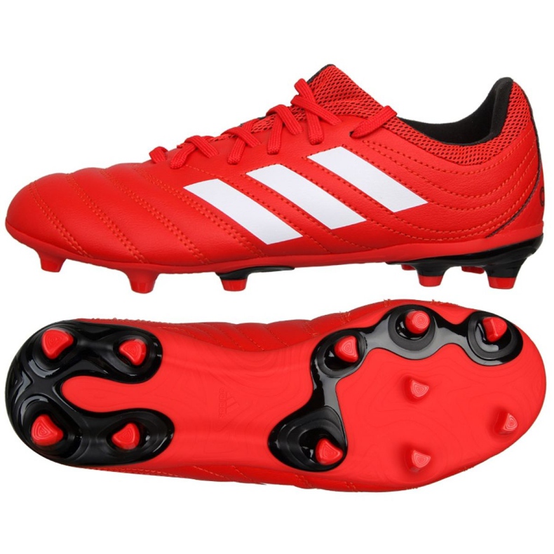Botas de fútbol adidas Copa 20.3 Fg Jr EF1914 rojo rojo