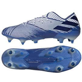 Botas de fútbol adidas Nemeziz 19.1 Sg M FU8497 azul azul