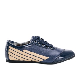 Zapato clásico jazz azul marino 028-1
