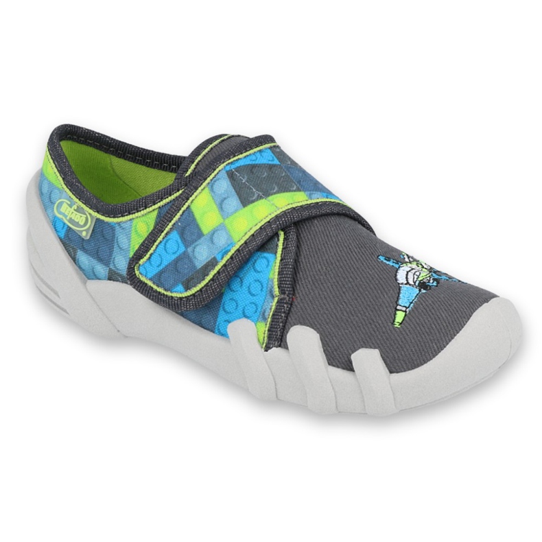 Calzado infantil befado 273X285 gris multicolor
