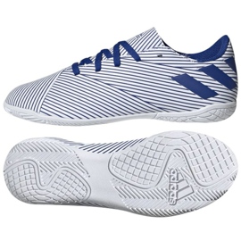 Zapatos de interior adidas Nemeziz 19.4 In Jr EF1754 multicolor blanco
