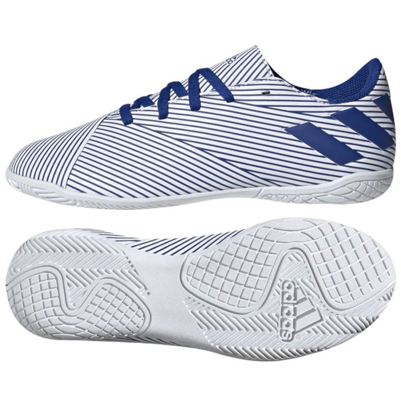 Zapatos de interior adidas Nemeziz 19.4 In Jr EF1754 multicolor blanco