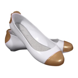 Bailarinas Meliski 104 Gold blanco amarillo