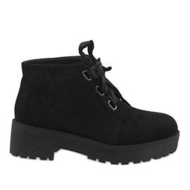 Botas de ante negro MB188-222