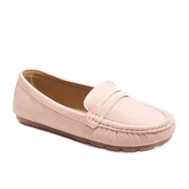 Mocasines rosas con hebilla FM2958-3