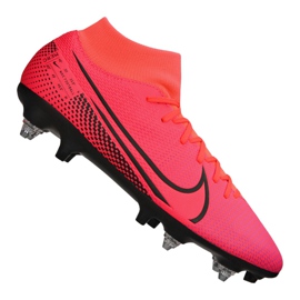 Calzado Nike Superfly 7 Academy SG-Pro Ac M BQ9141-606 rosa rojo