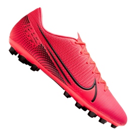 Calzado Nike Vapor 13 Academy Ag M BQ5518-606 rosa rojo
