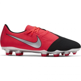 Zapatos de fútbol Nike Phantom Venom Academy Fg M AO0566-606 rojo naranjas y rojos