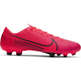 Zapatos de fútbol Nike Mercurial Vapor 13 Academy FG / MG M AT5269-606 rojo rojo