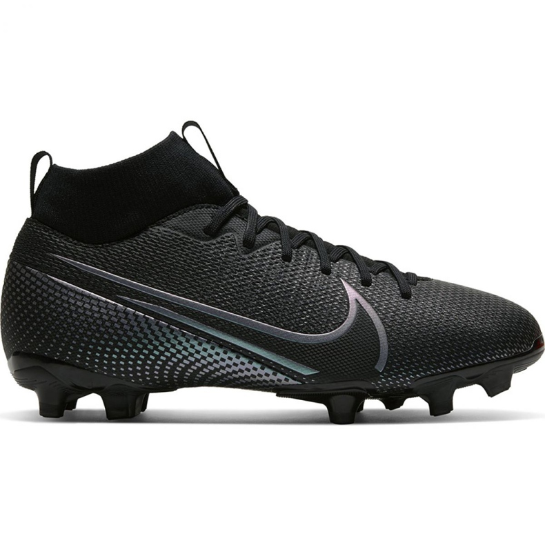 Zapatillas de fútbol Nike Mercurial Superfly 7 Academy FG / MG Jr AT8120-010 negro negro