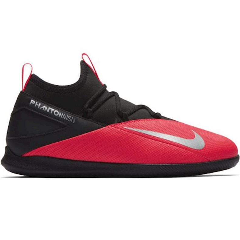 Zapatos de interior Nike Phantom Vsn 2 Club Df Ic Jr CD4072-606 rojo negro Zapatos de interior Nike Phantom Vsn 2 Club Df Ic Jr CD4072-606 rojo negro